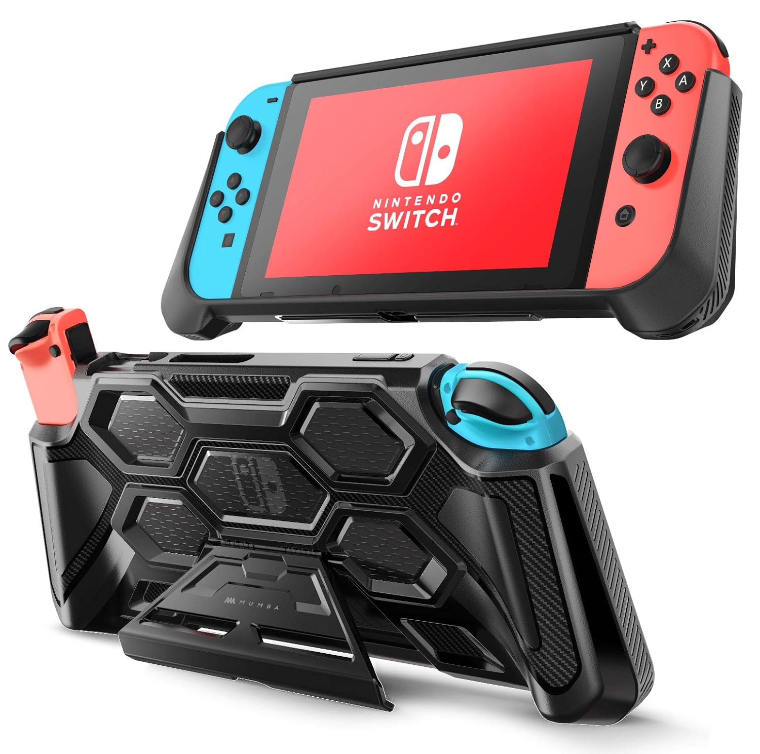 A look at the powera nintendo switch messenger bag, hybrid cover Mumba Protective Case for Nintendo Switch Console Padded Grip Cover w