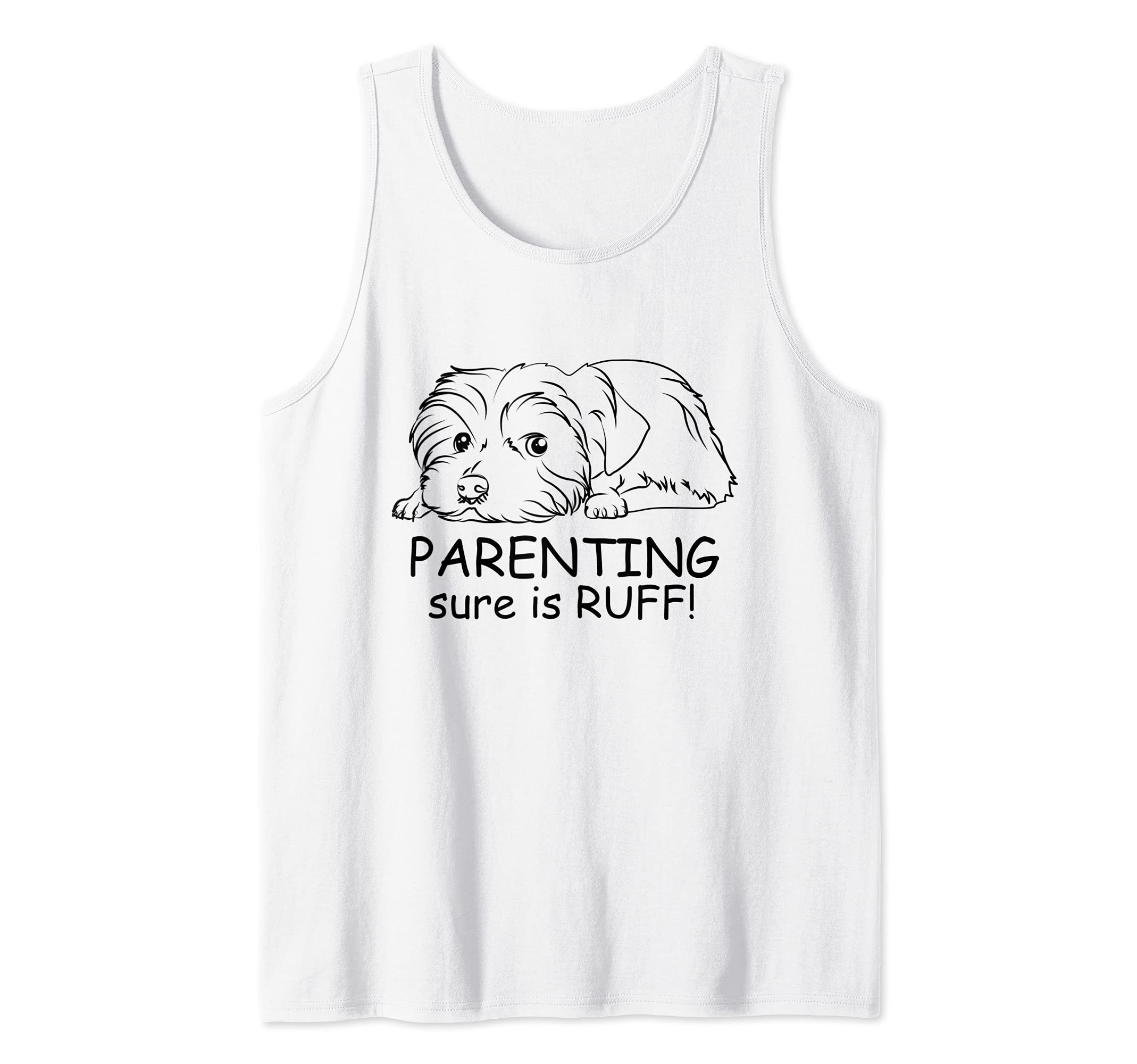 Yorkie Dog Love-r Cute Funny Dog Mom Tank Top