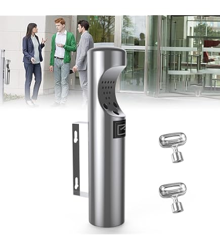 cigarette disposal amazon Amazon.com: Cigarette Butt Receptacle, Wall Mounted Ashtray, Smoker Disposal  Station, Outdoor Cigarette Butt Disposal, Eliminates Odor, Wall Mounted  Receptacle Box, Easy Cigarette Waste Accommodation : Industrial & Scientific