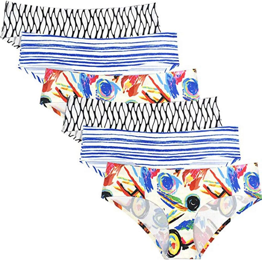 Womens Underwear Seamless No Show Stretch Panties