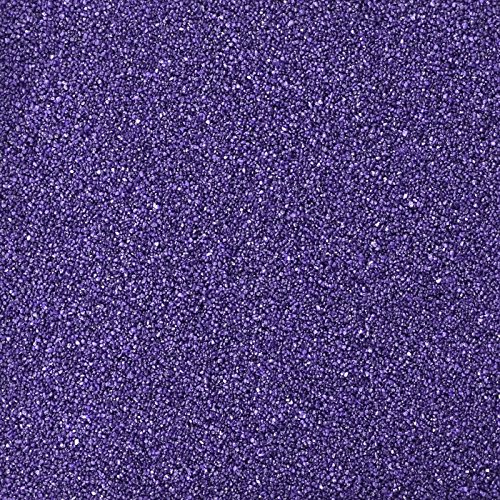 Dekosand / Farbsand violett 2 Kg - Körnung ca. 0,5mm - Tischdekoration - Glasdekoration - Streudeko - Streusand - Dekomateria