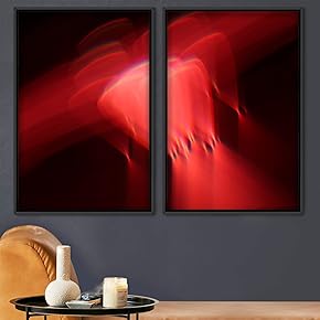 signwin 2 Piece Framed Canvas Wall Art Abstract...