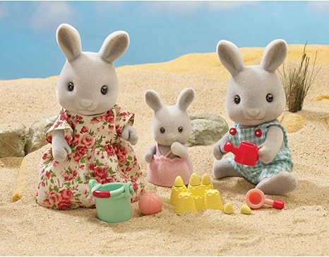 Amazon シルバニアファミリー うさぎのbubblebrook家 赤ちゃん誕生 男の子 ハウス おもちゃ