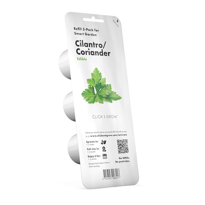 Emsa 3 Cápsulas Cilantro Click & Grow, Semillas apta para Smart ...