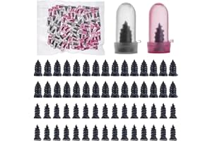 Screw in Tire Plugs, 70 Pcs Tire Repair Screws, Tire Repair Rubber Nail Kit, Tire Screw Plug Repair Kit, Self Screw in Tire R