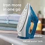 Philips 3000 Series Steam Iron 2600W 40 g/min Ceramic Soleplate DST3040/79 view 6