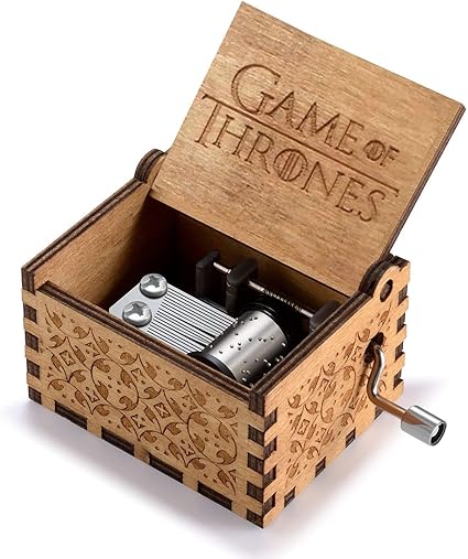 Jashem Caja de música de Madera con diseño de túnica de Juego ...