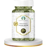 AYURVEDASHREE Fenugreek Leaves Dried (Kasoori Methi) 25gm PET Jar ~ All Natural | Vegan | NON-GMO | Indian Origin | Dried Herb For Cooking | Kasuri Methi.