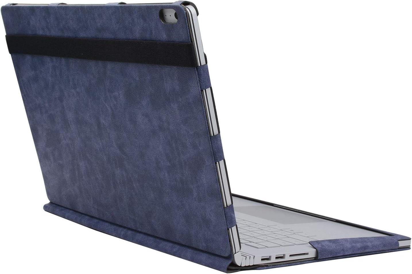 Surface Book Laptop Case Cover, Detachable Protective Flip Case Cover for 13.5 inch Microsoft Surface Book 2, Purple