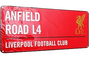 LIVERPOOL F.C. Liverpool FC Red Street Sign