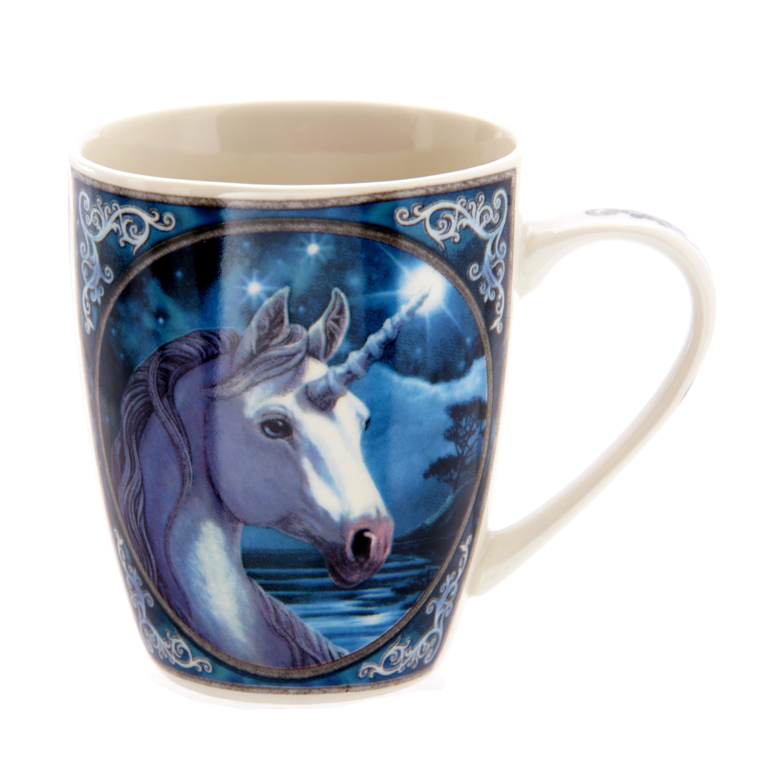 Puckator Lisa Parker Licensed Unicorn Porcelain Mug - Funny Home Accessories - Cute Gifts for Girlfriend - Large Mugs for Men Women Hot Drinks - Cute Cups Presents - Secret Santa Gift - Cup Set