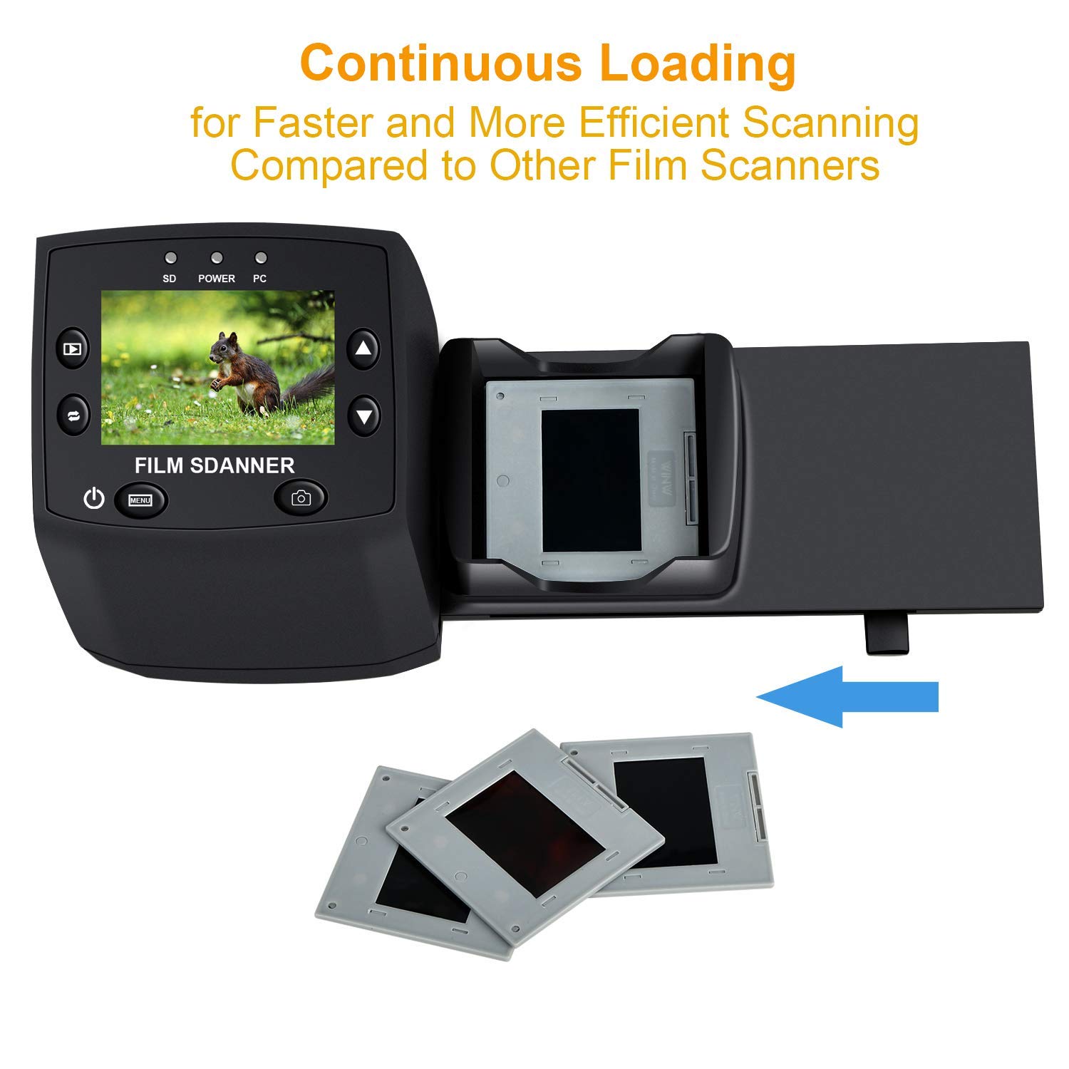 Galleon DIGITNOW! 135 Film Negative Scanner High Resolution Slide Viewer,Convert 35mm Film