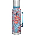 Stanley Classic Vacuum Insulated Wide Mouth Bottle - Pool Swirl - BPA-Free 18/8 Stainless Steel Thermos for Cold & Hot Beverages - 1.5 QT