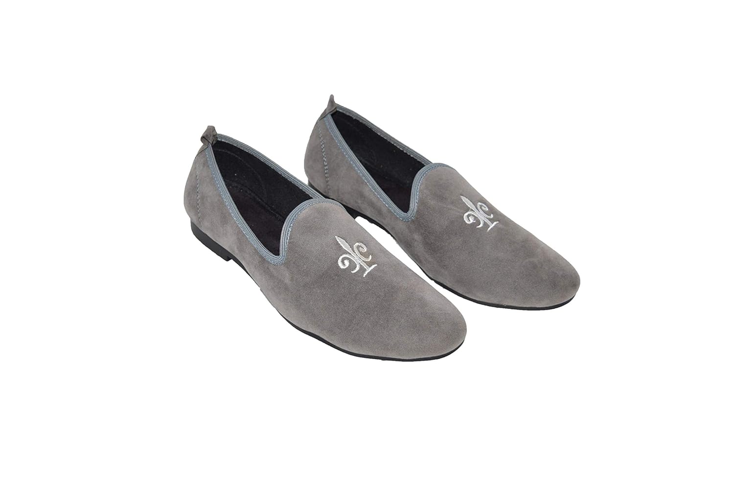 boys grey loafers