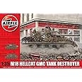 Airfix Model Tank - A1371 M-18 Hellcat, Plastic Model Kits for Adults & Kids, 1:35 Scale, Skill Level 3, WW2 Theme Military Models, World War 2 Tanks