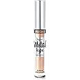 Luxvisage Long Lasting Highly Pigmented Metallic Liquid Eyeshadow Metal Hype, Color 1 Sparkling Champagne