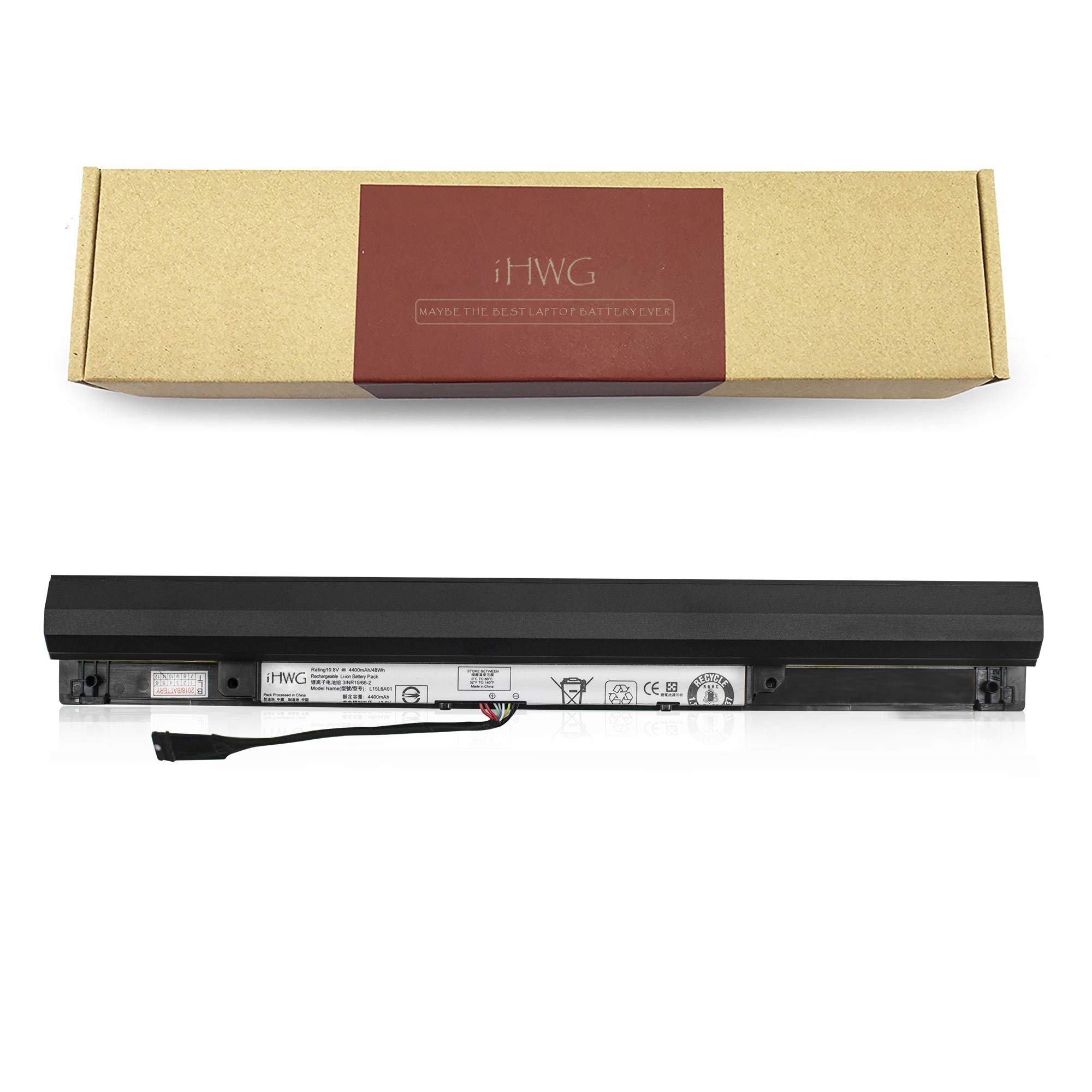 Ihwg L15l6a01 Battery 10 8v 48wh For Lenovo Ideapad 100 15ibd Ideapad 80qh00bcus Tianyi100 15ibd Ideapad 100 14ibd Ideapad B50 50 V4400 Lenovo 1 80 Series L15l4a01 L15m4a01 L15s4a01 Buy Online In Montenegro At Montenegro Desertcart Com