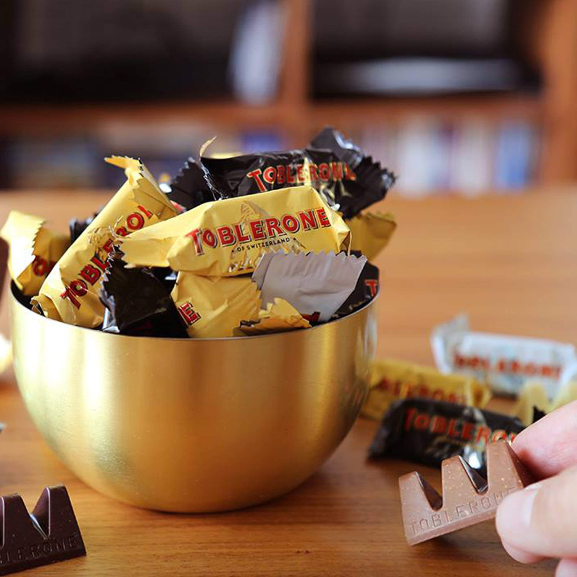 Toblerone Tiny Swiss Chocolates Variety Pack, Milk Chocolate, Dark