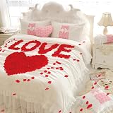 OWLKELA 1200Pcs Rose Petals Red & Pink No-Taste Emulation Wedding Decor view 4
