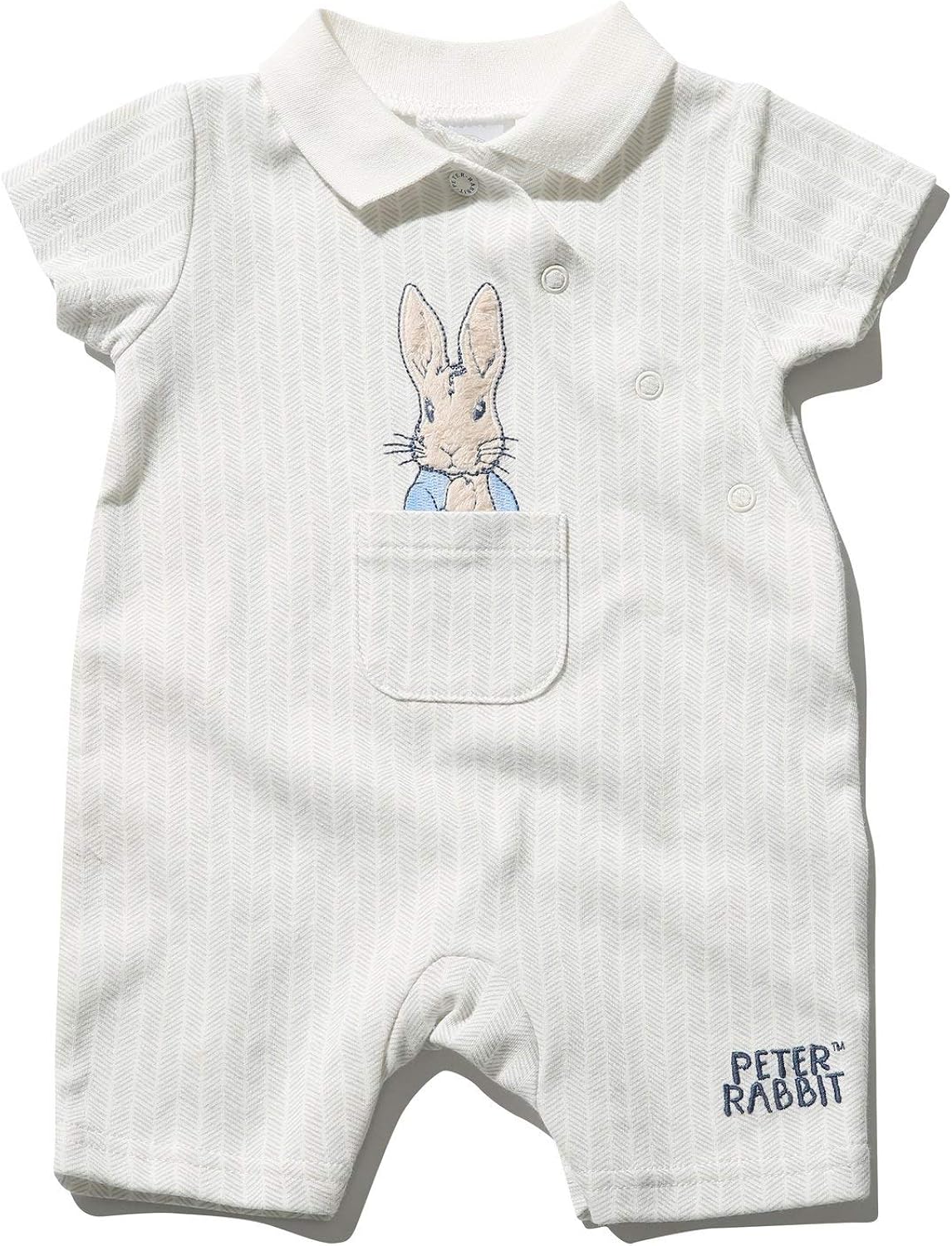 baby boy peter rabbit romper