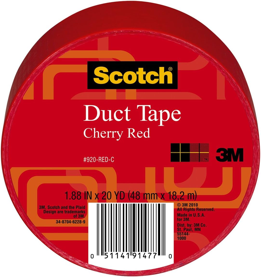 Best 3M Cherry Red Duct Tape