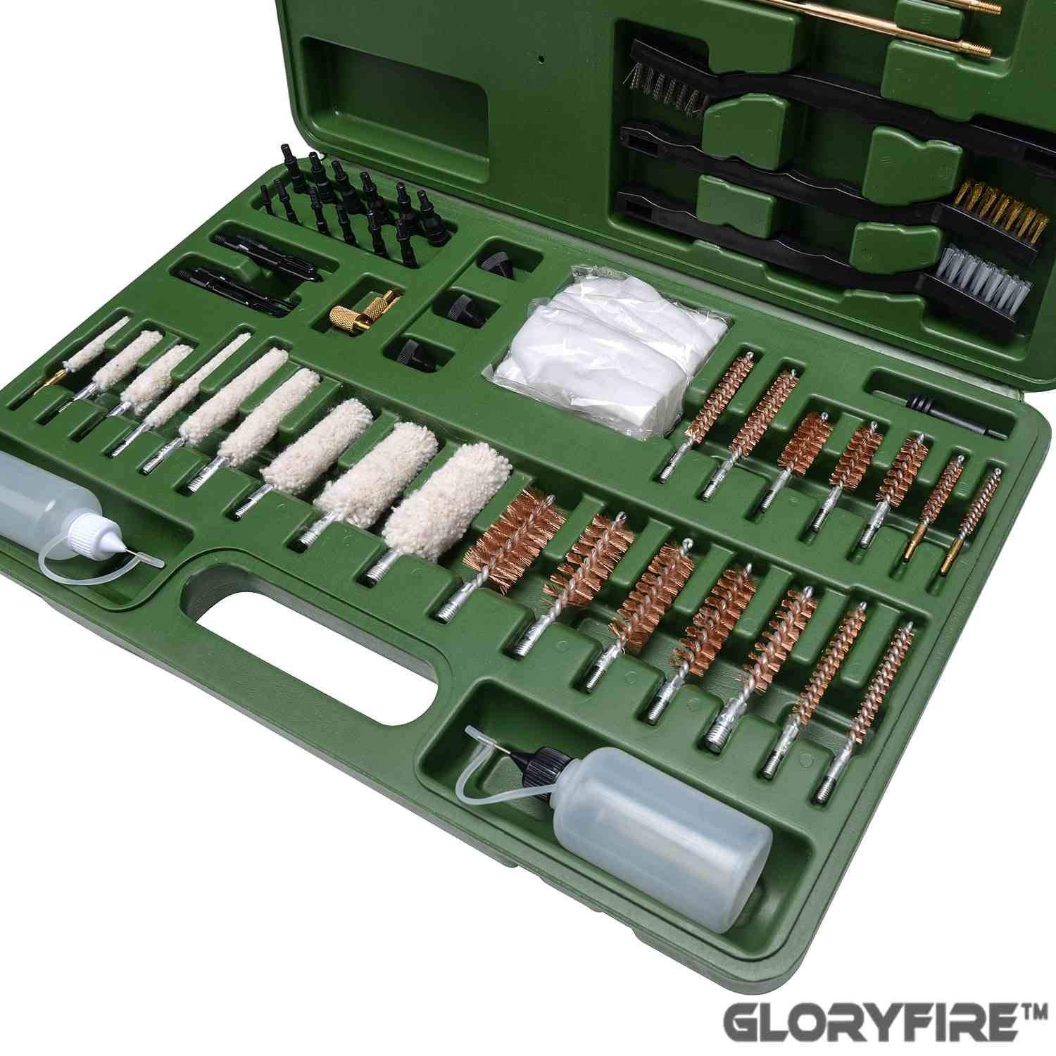GLORYFIRE Universal Gun Cleaning Kit Hunting Rifle Handgun Shot Gun