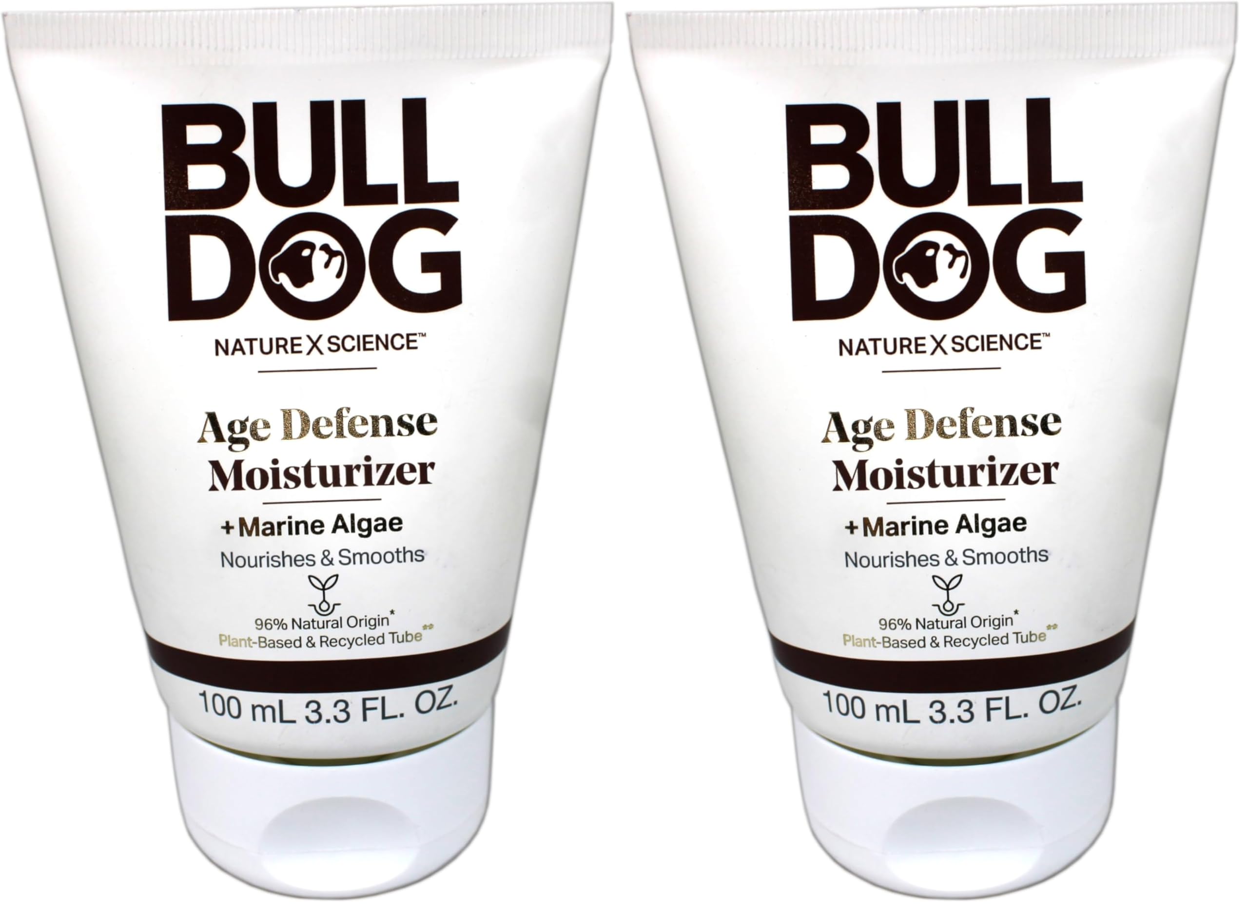 Bulldog Age Defence Moisturiser for Men 100ml (Pack of 2)