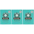 Moon Valley Organics Natural Body Wash and Face Wash Soap Bar Natural Bar Soap, Pack of 3, Mint