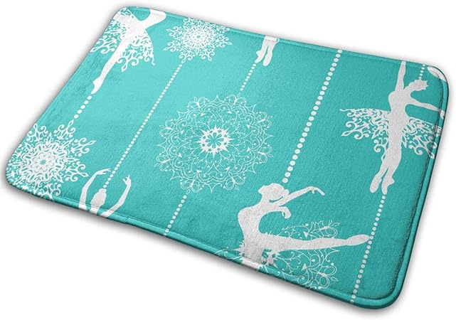 Amazon.de: Rechteck Dünne Fußmatten Elegante Balletttänzer Grafiken