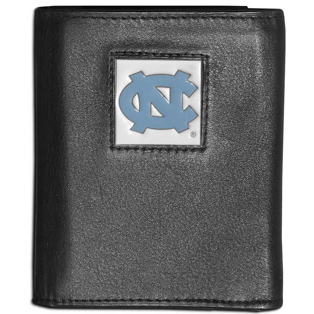 Siskiyou Sports NCAA North Carolina Tar Heels Leather Tri-Fold Wallet