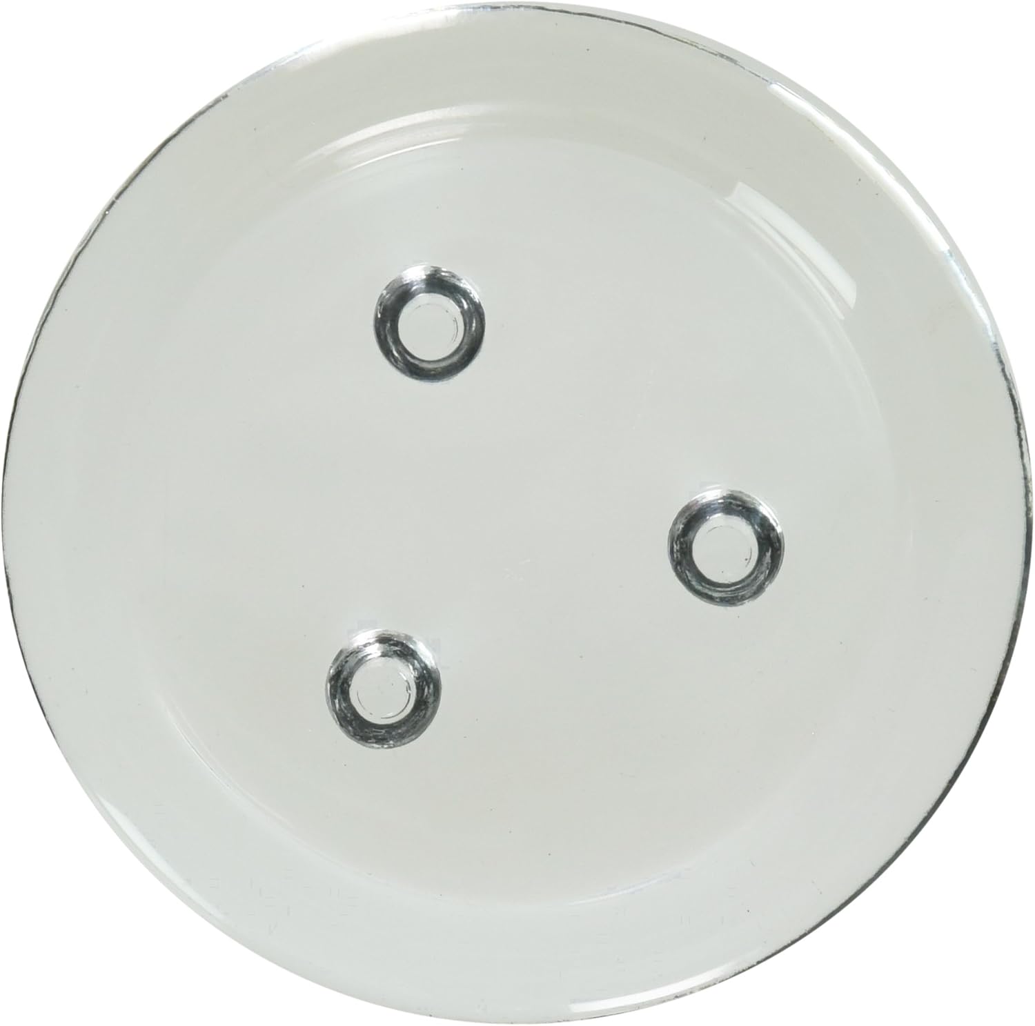 Darice 60000212 Glass Candle Base Clear Display, 4"