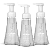 method Foaming Hand Wash, Sweet Water, 10 fl oz, 3 pack | Hydrates &amp; Softens Skin, Designed for Gentle Everyday Cleansing, With Notes of Lemon Leaf, Grapefruit &amp; Star Jasmine