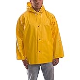 Tingley American J32107 Waterproof Jacket With Attached Hood, Small, Yellow