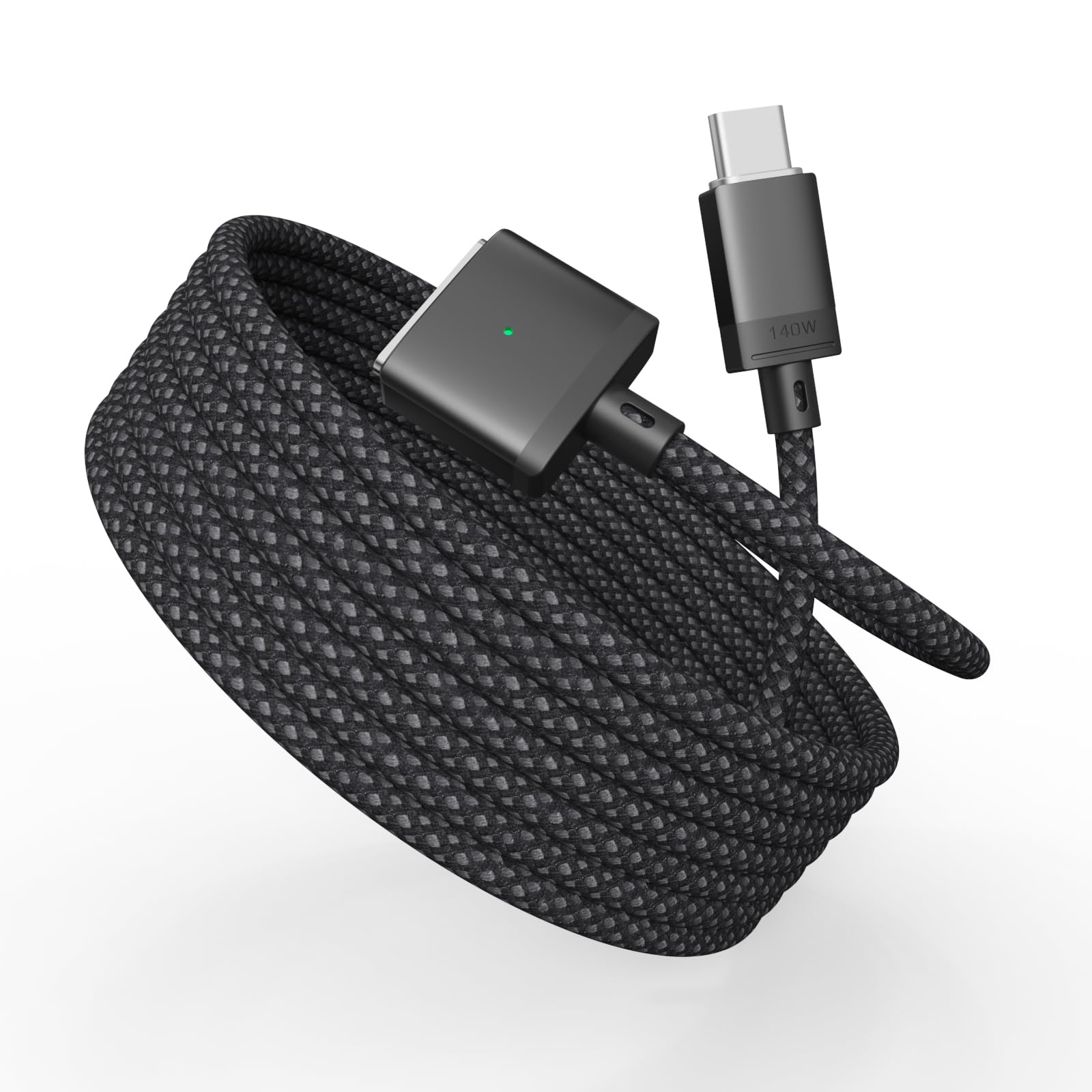 Photo 1 of LONNIELONLI USB-C to Magnetic 3 Cable 140W for M4 MacBook Air Pro Charger, Magnetic Safe 3 Cable for MacBook Air (15''/13'' M4 2025, M3 2024, M2 2023, M2 2022), Pro (16"/14" 2024/2023/2021) 6.6ft