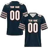Custom Replica Football Jerseys Personalized Customized Name Number Sports Shirts Uniform Football Gifts for Men Women