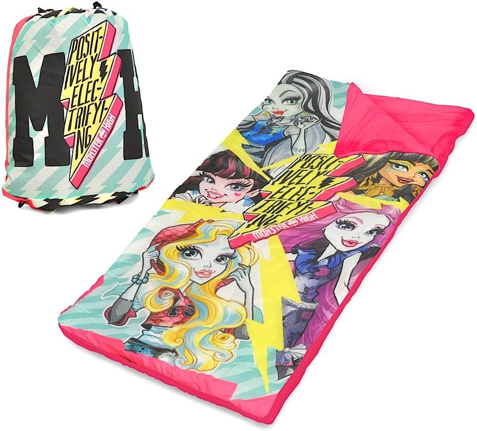 Amazoncom Monster High Sleeping Bag Drawstring Backpack Set Home Kitchen Amazoncom Monster High Sleeping Bag Drawstring Backpack Set Home Kitchen
