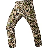 BASSDASH Men’s Lightweight Hunting Pants 4-Way Stretch Breathable Water Resistant for Turkey Early Season Spring Summer