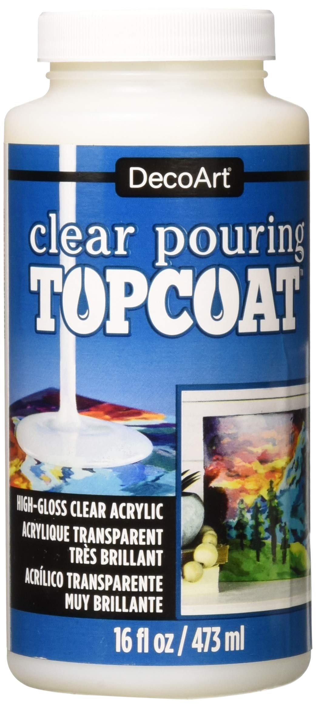 CLEAR Pouring To Piece oat 16 oz., AADS13465