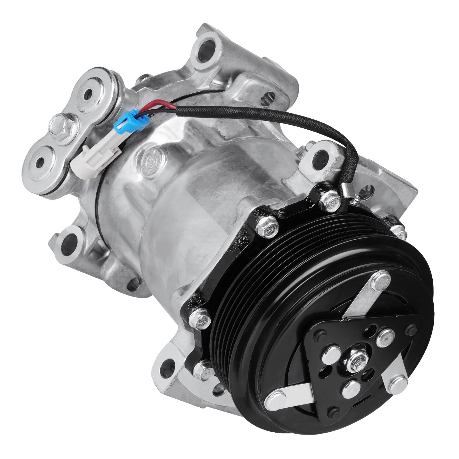 Photo 1 of Air Conditioning Compressor with A/C Clutch for 96-00 Chevy Blazer Silverado Tahoe GMC Yukon Jimmy C1500 C2500 C3500 C35 K1500 K2500 K3500 P30 S10 Pickup Suburban Sonora, Isuzu Hombre