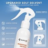 SAPLIZE Golf Regripping Kit with 15 Paper-Backed Tapes 5oz Solvent Vise Clamp view 2