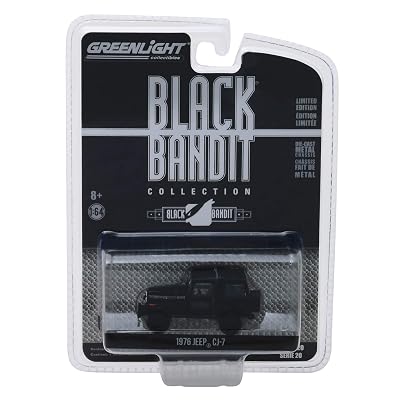 1976 Jeep CJ-7Black Bandit Series 20 143 Diecast Ecuador | Ubuy
