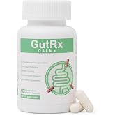 GutRx Calm+ Gut-Brain Support Supplement &ndash; Enteric Coated, Time-Release Capsules with Probiotics, Prebiotics, Magnesium &amp; L-Theanine to Support Calm &amp; Digestive Balance &ndash; Non-GMO, 30 Servings