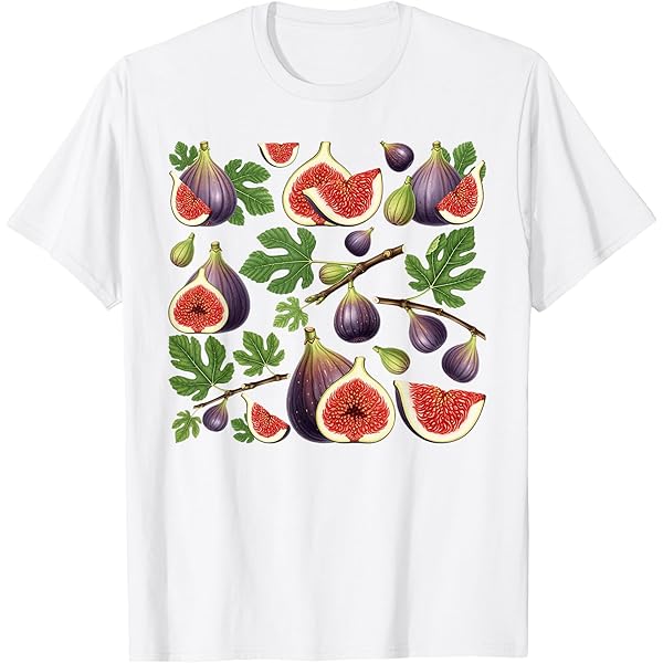 Amazon.com: Fig Fruit Botanical Design Lover Gardening Men Women T
