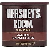 HERSHEY'S Cocoa (Natural Unsweetened, 16-Ounce Cans, Pack of 3)