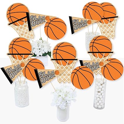 Amazon Com Big Dot Of Happiness Nothin But Net Basketball Baby