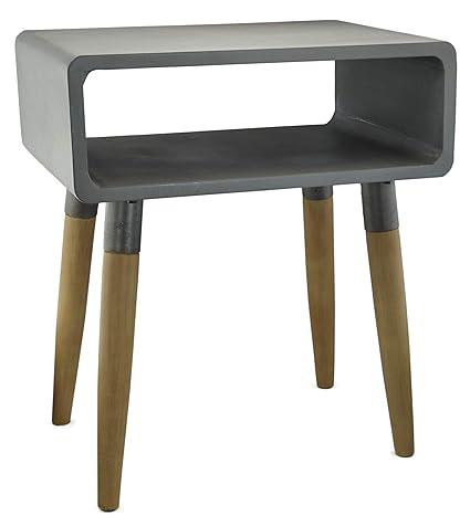 Möbelbörse Retro Nachttisch Beistelltisch Couchtisch Kaffeetisch Nachtkommode Nako Beton