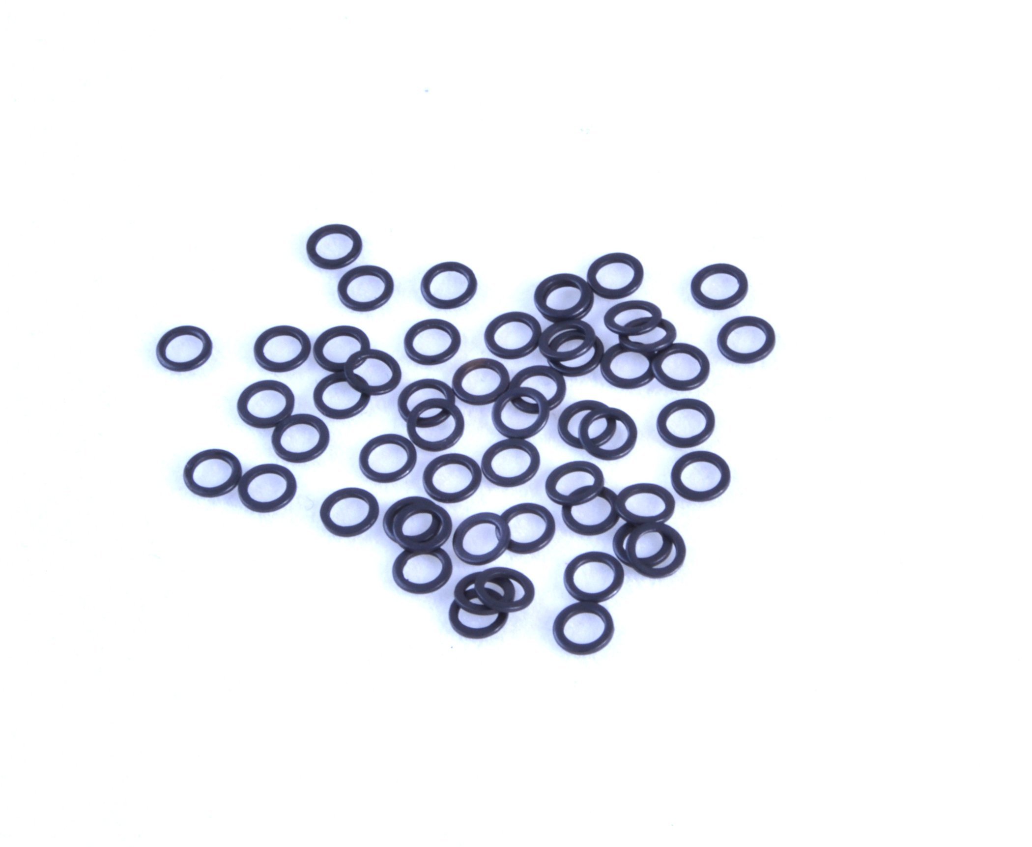 50 pack of 3.1mm matt black mini rig rings. Suitable terminal tackle for carp, course, pike fishing etc. Ronnie rigs, 360 pop ups, chod rigs, D Rigs, hair rigs