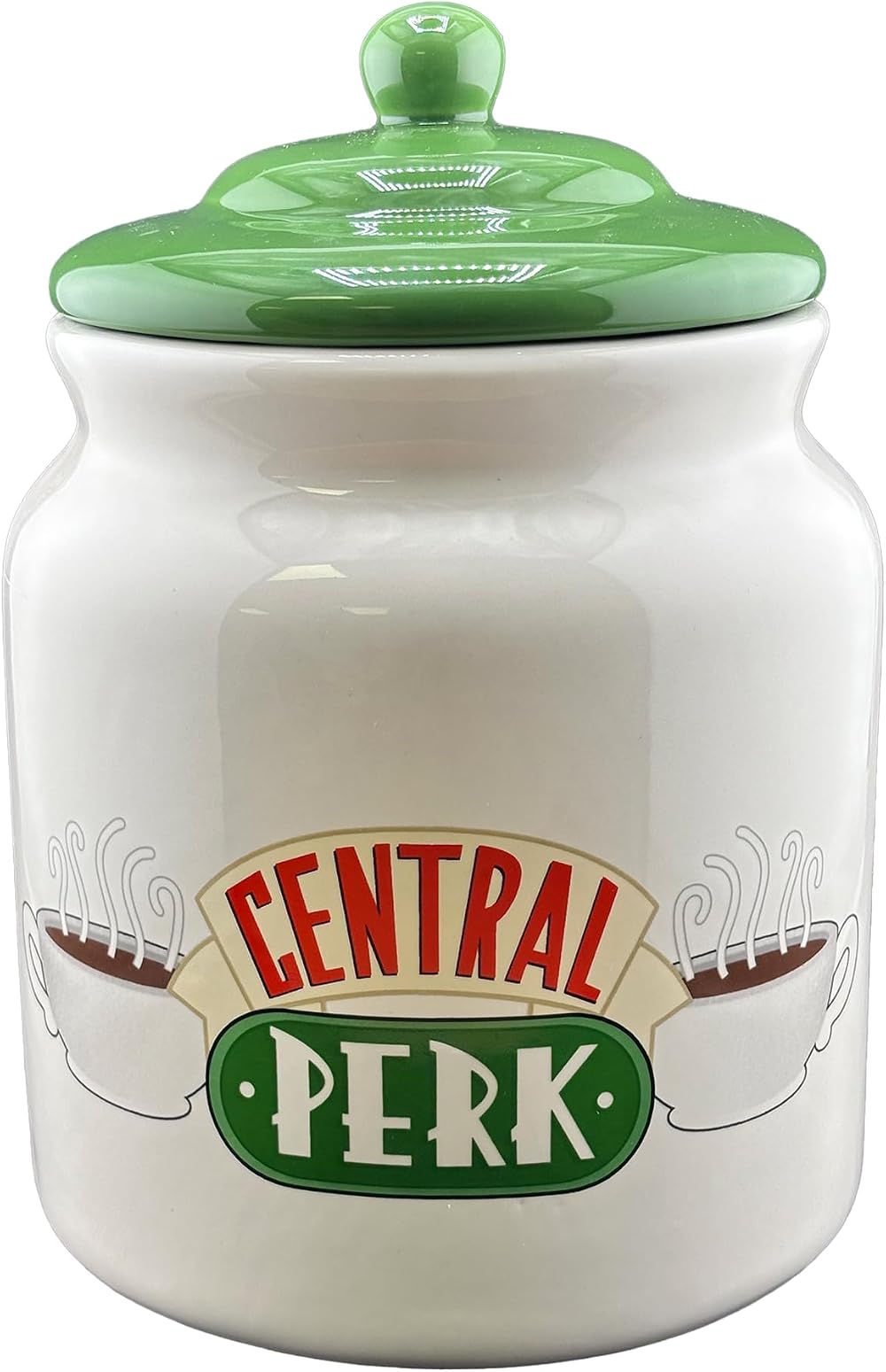Pyramid International Friends Central Perk Biscuit Barrel 30x40cm White Green