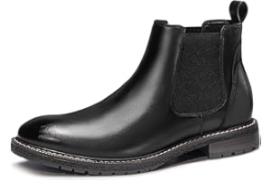 TruVeld Mens Chelsea Boots Men Dress Boots Slip on Boots for Men Casual Ankle Boots