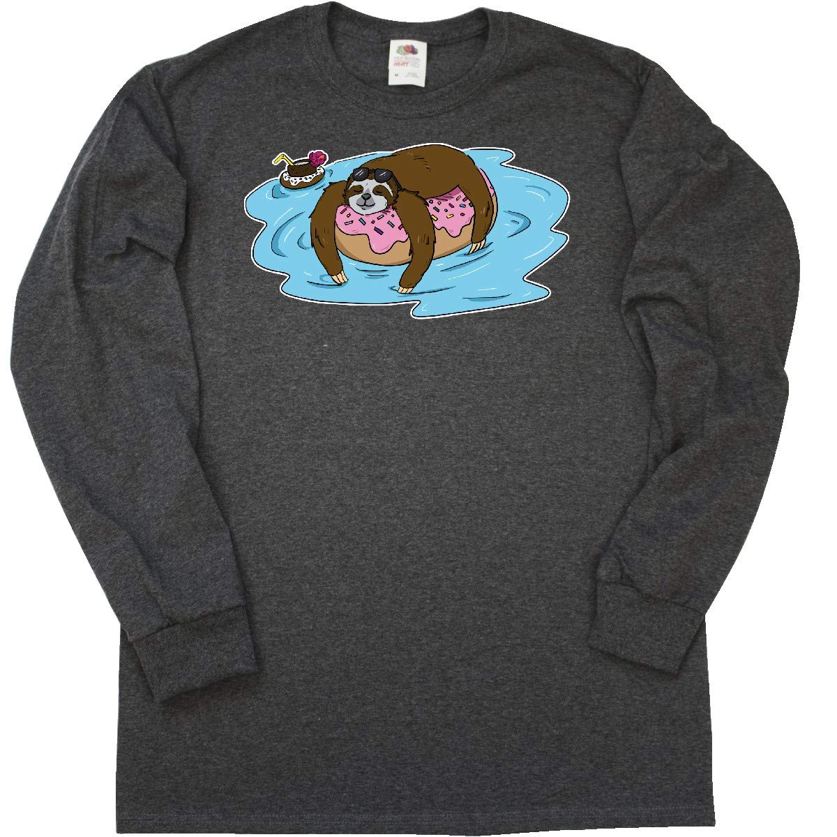  Donut Float With A Relaxing Sloth T Shirt